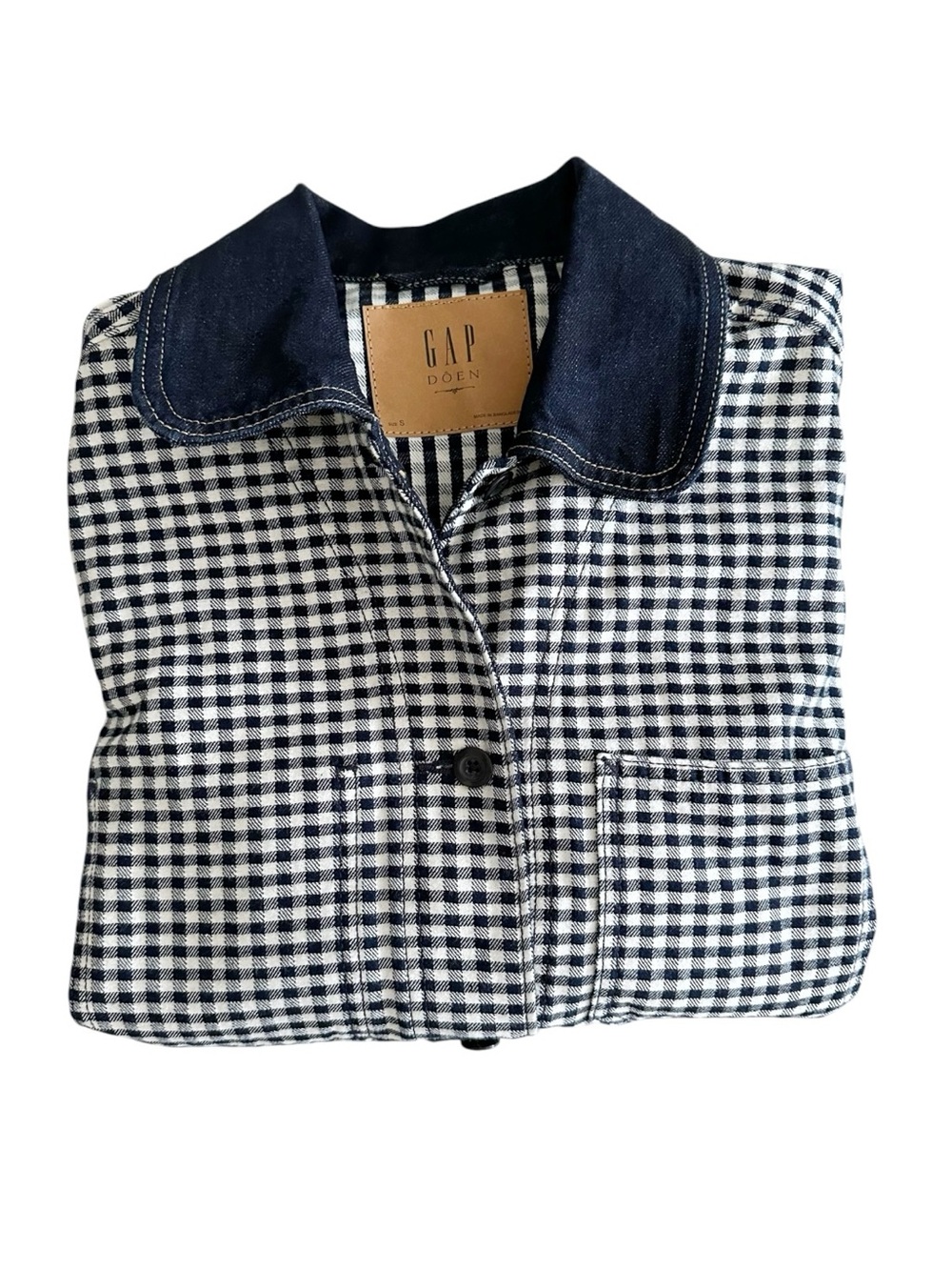 Gap x Doen Gingham Chore Jacket